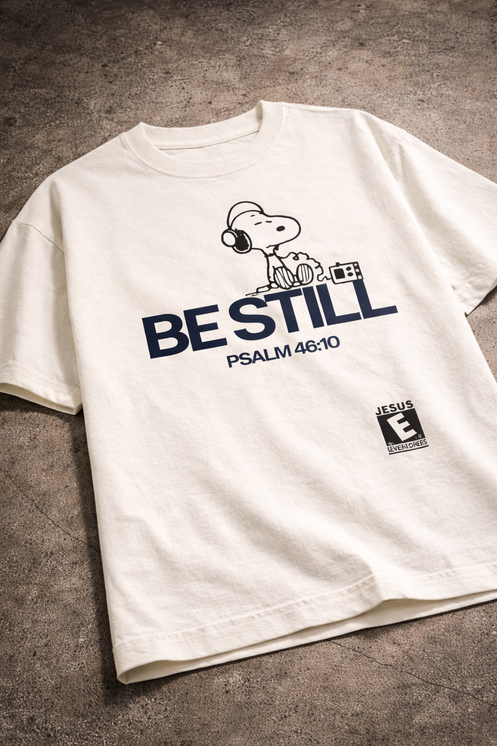 BE STILL-Unisex Oversized Tee