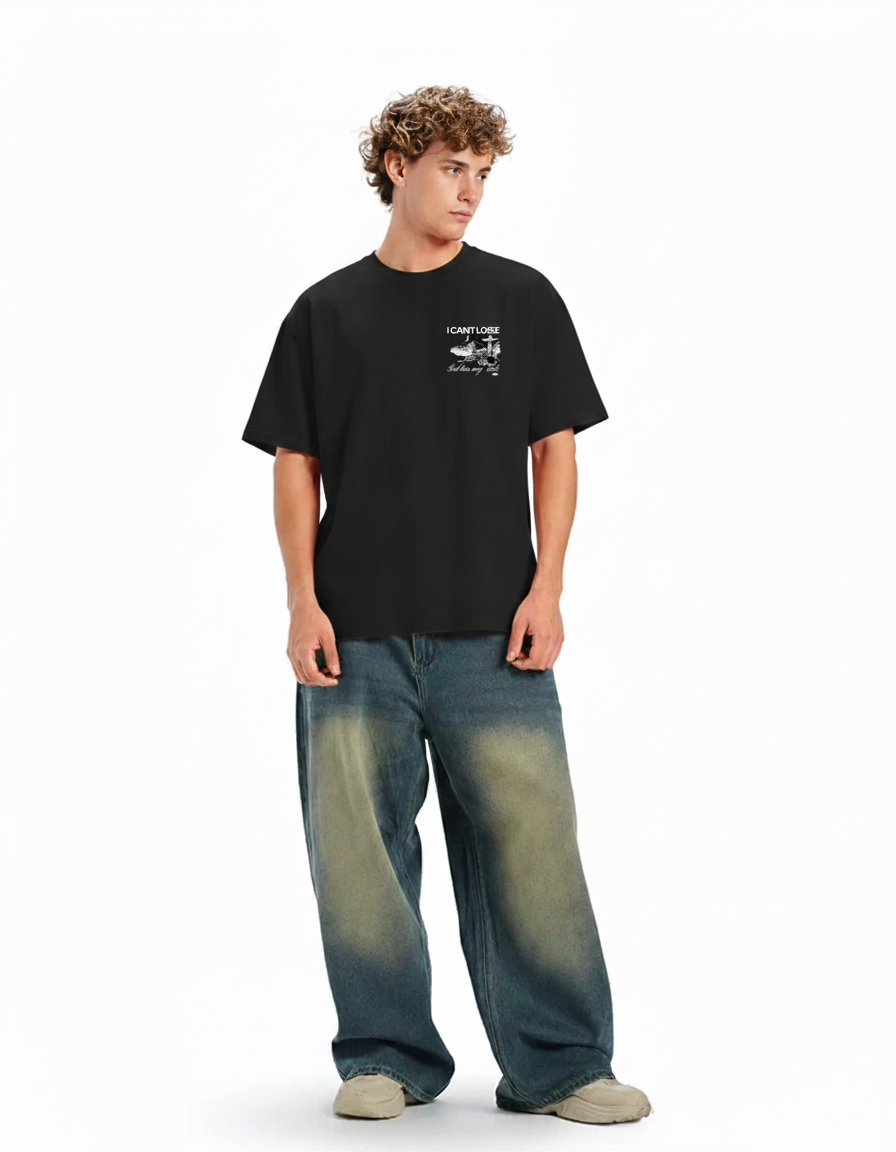 I cant Lose- Unisex oversized T- shirt