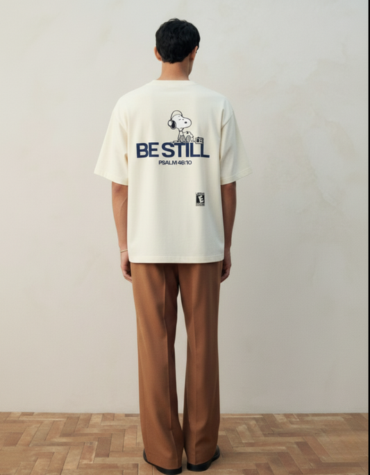 BE STILL-Unisex Oversized Tee