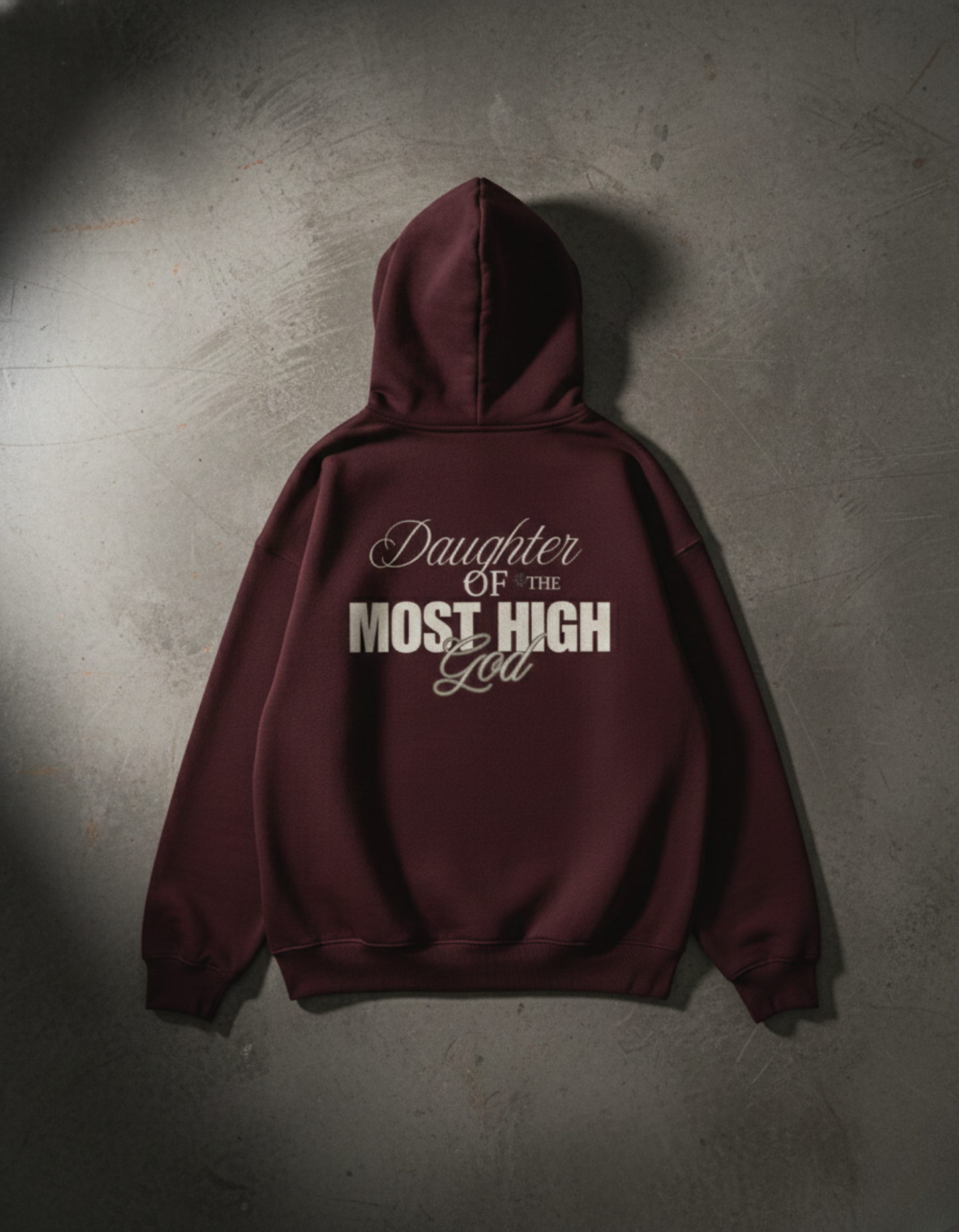 Daughter of the Most High God Oversize hoodie