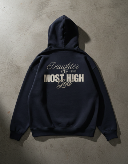 Daughter of the Most High God Oversize hoodie