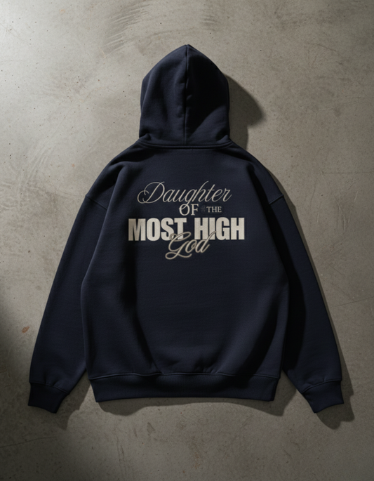Daughter of the Most High God Oversize hoodie