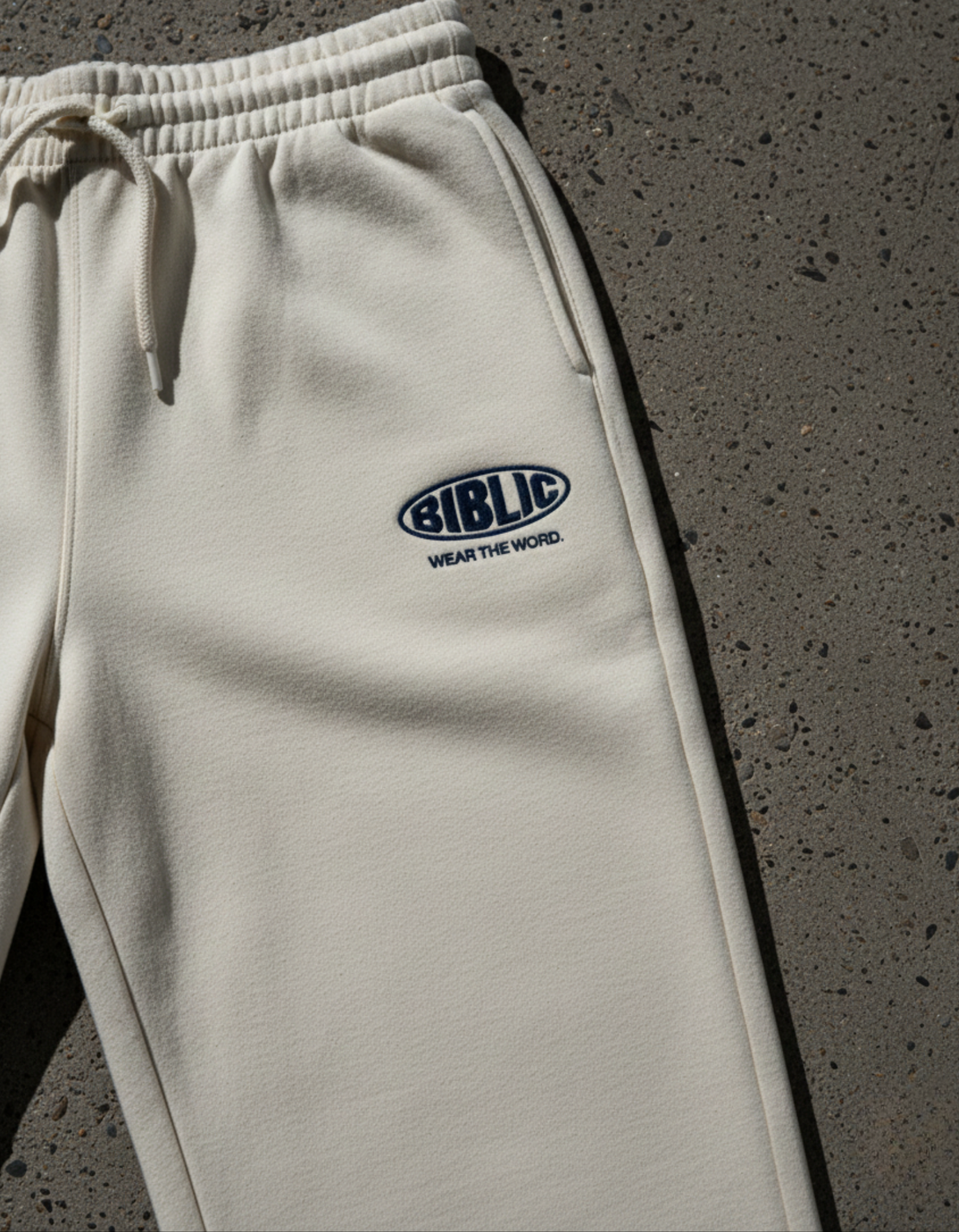 Unisex Sweatpants cream